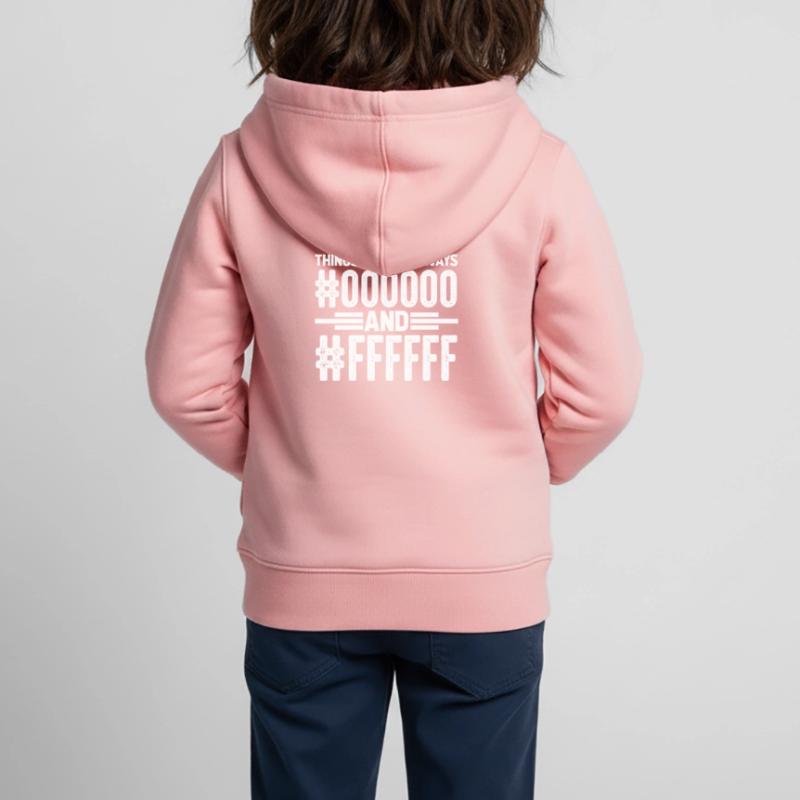 Programmeur Compuer Nerd Coder Software Cadeau Sweat Premium à capuche zippé enfant bio