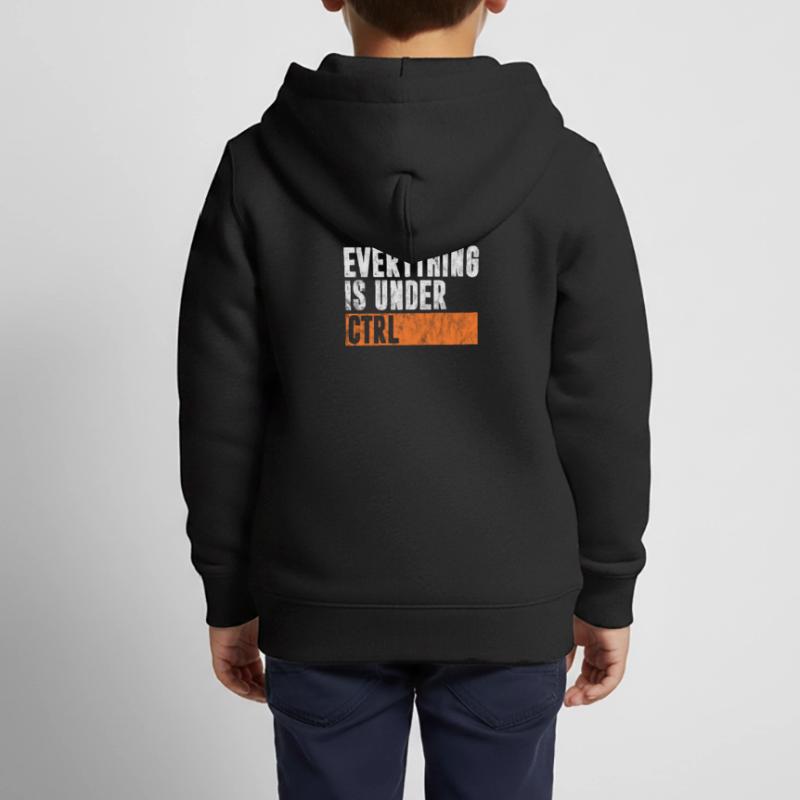 Computer Nerd PC Programmer Computer Science Gift Kids Premium Organic Zip-up Hoodie