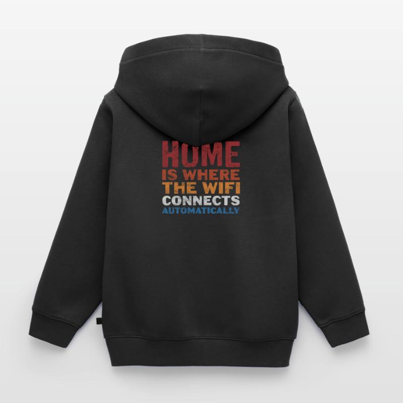 Computer Nerd PC Programmer Computer Science Gift Kids Premium Organic Zip-up Hoodie