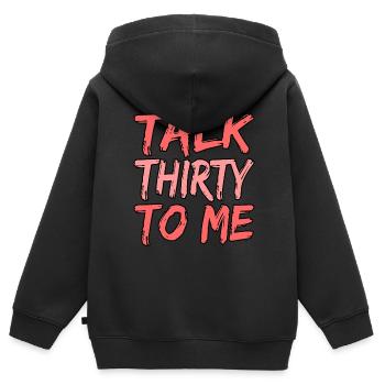 Lustiges Dreißigstes Geburtstagsgeschenk - Kinder Premium Organic Zip Hoodie - Schwarz - Hinten - AI Model Kid Male (0cm)