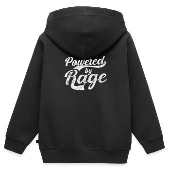 Motivation Motivieren Karriere Spruch Geschenk - Kinder Premium Organic Zip Hoodie - Schwarz - Hinten - AI Model Kid Male (0cm)