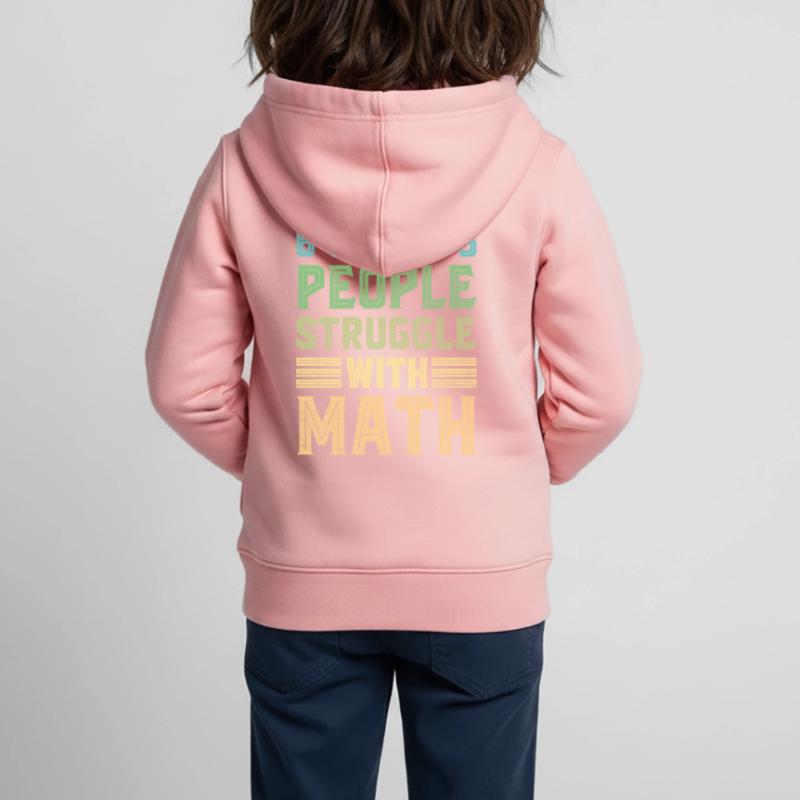 Math Jokes Mathmatician Teacher Math Mathematics Kids Premium Organic Zip-up Hoodie