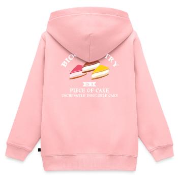 Biochemie Ist Ein Kinderspiel Für Baker Or - Kinder Premium Organic Zip Hoodie - Rosa - Hinten - AI Model Kid Female (0cm)