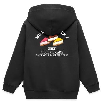 Biochemie Ist Ein Kinderspiel Für Baker Or - Kinder Premium Organic Zip Hoodie - Schwarz - Hinten - AI Model Kid Male (0cm)