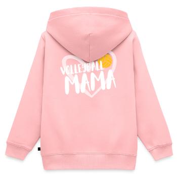 Volleyball Spieler Geschenk - Kinder Premium Organic Zip Hoodie - Rosa - Hinten - AI Model Kid Female (0cm)