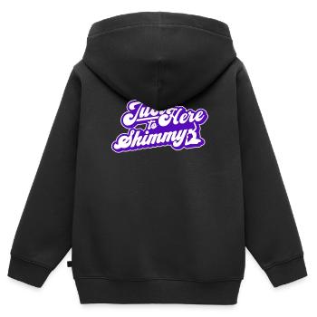 Danse du ventre Danseuse du ventre Danse Danseur Cadeau - Sweat Premium à capuche zippé enfant bio - noir - Dos - AI Model Kid Male (0cm)