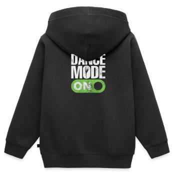 Ballet - Sweat Premium à capuche zippé enfant bio - noir - Dos - AI Model Kid Male (0cm)