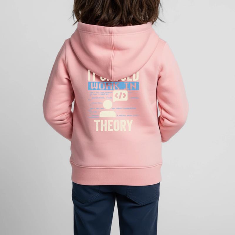 En théorie, il devrait fonctionner le codage de code Sweat Premium à capuche zippé enfant bio