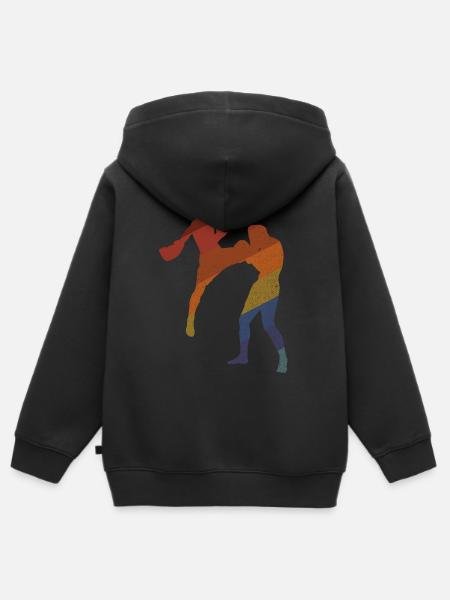 Kickboxing - Kinder Premium Organic Zip Hoodie -