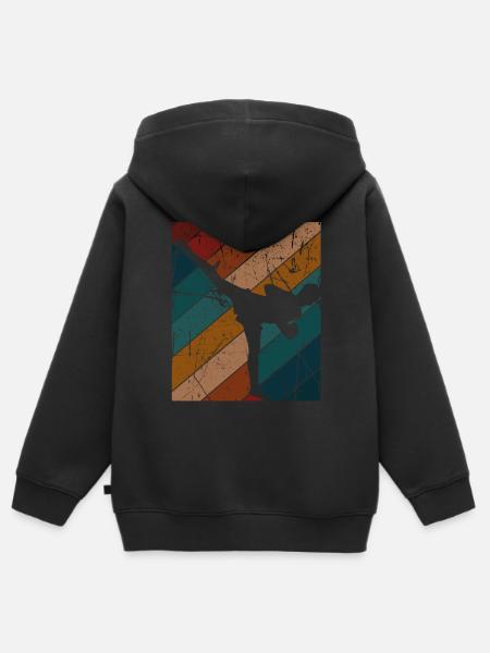 Kickboxing - Kinder Premium Organic Zip Hoodie - 