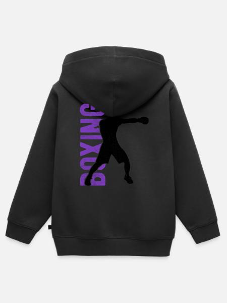 Boxsport Boxing - Kinder Premium Organic Zip Hoodie -