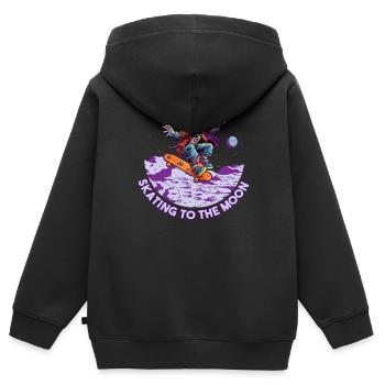 Skateboard Skater Ramp Skating Skating Funny - Sweat Premium à capuche zippé enfant bio - noir - Dos - AI Model Kid Male (0cm)