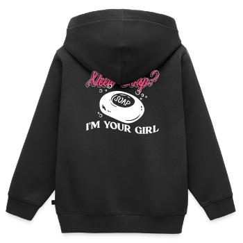 savon fabrication savon savonnière savonnerie savon chaudière - Sweat Premium à capuche zippé enfant bio - noir - Dos - AI Model Kid Male (0cm)