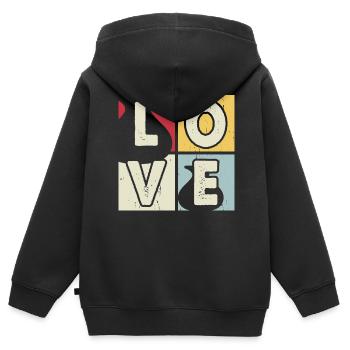 Töpfern Töpferei Töpfer - Kinder Premium Organic Zip Hoodie - Schwarz - Hinten - AI Model Kid Male (0cm)