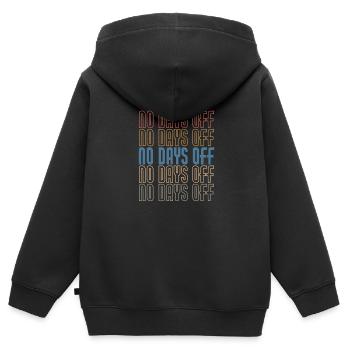 Bodybuilder Body Building Fitness Gym Geschenk - Kinder Premium Organic Zip Hoodie - Schwarz - Hinten - AI Model Kid Male (0cm)