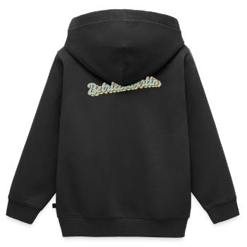BWL Abschluss-Geschenk Betriebswirtin - Kinder Premium Organic Zip Hoodie - Schwarz - Hinten - AI Model Kid Male (0cm)