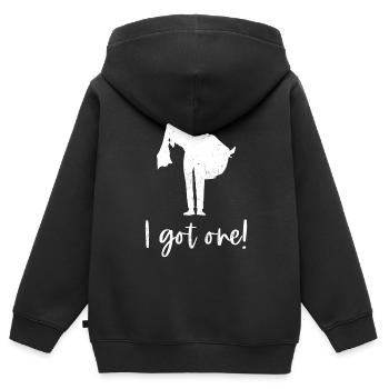 Bachelor bachelor party - Kids Premium Organic Zip-up Hoodie - black - Back - AI Model Kid Male (0cm)