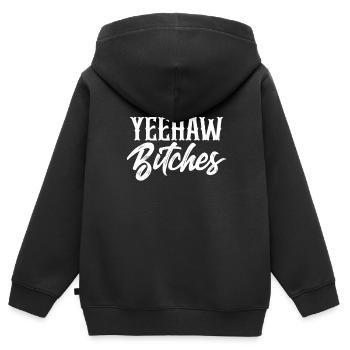 Country Music Countrymusic Geschenk - Kinder Premium Organic Zip Hoodie - Schwarz - Hinten - AI Model Kid Male (0cm)