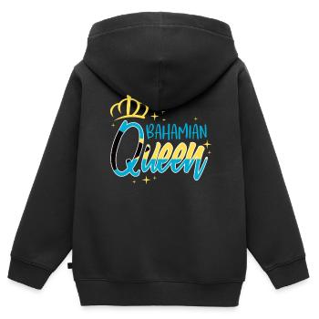 Bahamas Caribbean Island Atlantic Summer Gift - Kids Premium Organic Zip-up Hoodie - black - Back - AI Model Kid Male (0cm)