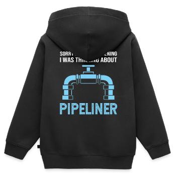Locksmith Installer Assembly - Kids Premium Organic Zip-up Hoodie - black - Back - AI Model Kid Male (0cm)