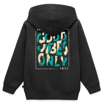 1971 Geburtstag 1971 Jahrgang 1971 Geschenk 1971 - Kinder Premium Organic Zip Hoodie - Schwarz - Hinten - AI Model Kid Male (0cm)