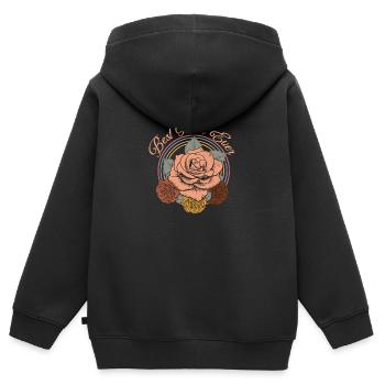 Mama 2023 Beste Mutter Aller Zeiten - Kinder Premium Organic Zip Hoodie - Schwarz - Hinten - AI Model Kid Male (0cm)
