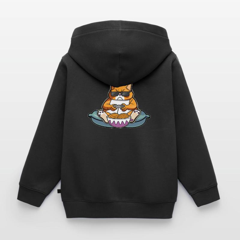 Spielen Sie Controller-gaming, Gaming, Anime Oder Kinder Premium Organic Zip Hoodie