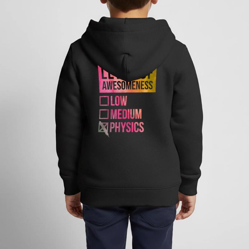 Physics Kids Premium Organic Zip-up Hoodie