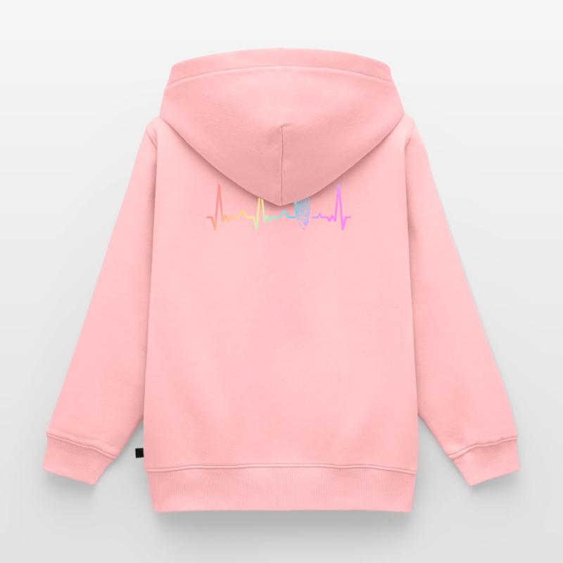 Corn Corn Cob Farmer Kids Premium Organic Zip-up Hoodie