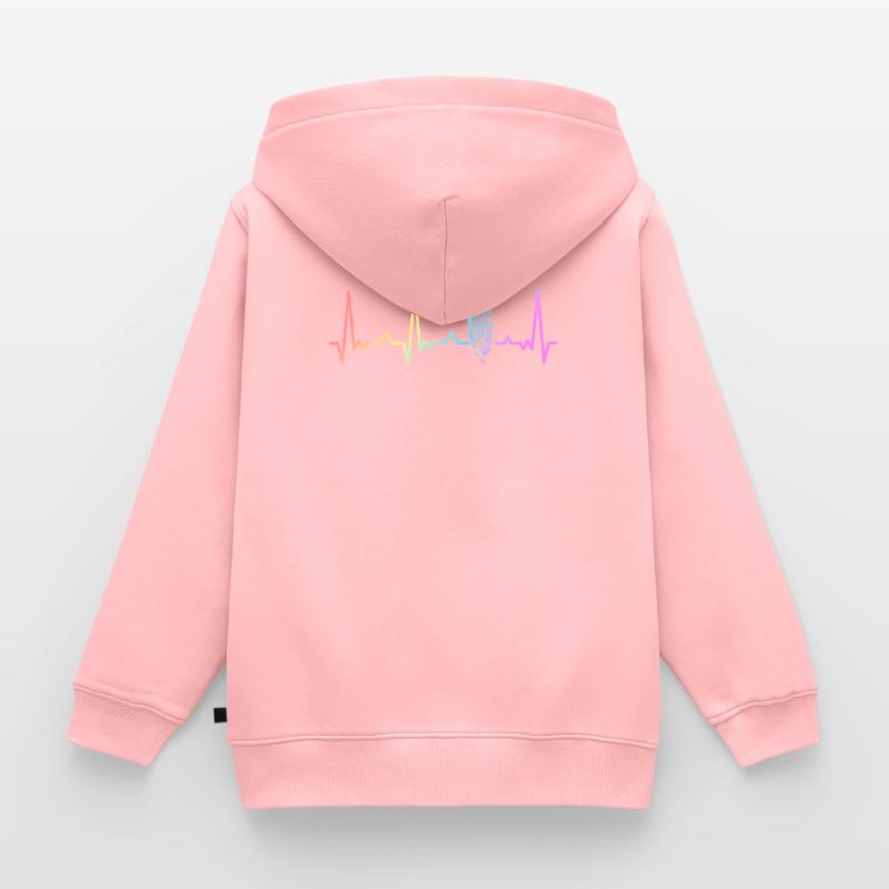 Corn Corn Cob Farmer Kids Premium Organic Zip-up Hoodie
