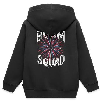 Pyrotechniker Feuerwerk Pyrotechnik - Kinder Premium Organic Zip Hoodie - Schwarz - Hinten - AI Model Kid Male (0cm)