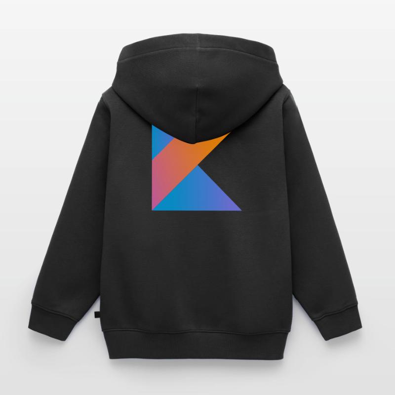 programmateur nerd computer source nouveau K sign pc c Sweat Premium à capuche zippé enfant bio