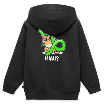 Steinbock Esoterik Statement Aberglaube Horoskop - Kinder Premium Organic Zip Hoodie - Schwarz - Hinten - AI Model Kid Male (0cm)