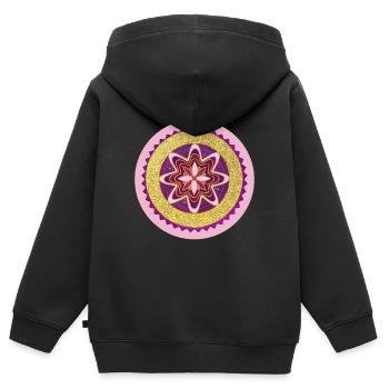 Stargate Harmony - Sonja Ariel von Staden - Sweat Premium à capuche zippé enfant bio - noir - Dos - AI Model Kid Male (0cm)