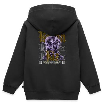 Kizomba Social Perspective Urban Kiz - Kids Premium Organic Zip-up Hoodie - black - Back - AI Model Kid Male (0cm)