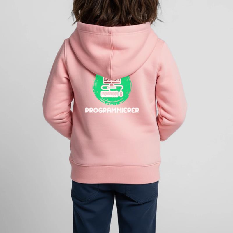 Computer Freak Scripting Programmeur Développeur Sweat Premium à capuche zippé enfant bio