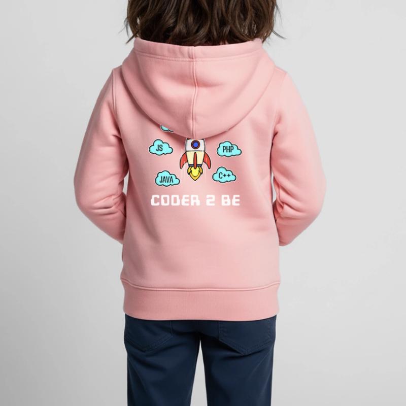 Developer Statement Css Php Java C++ Programmierer Kinder Premium Organic Zip Hoodie