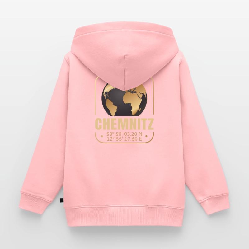 Chemnitz Kinder Premium Organic Zip Hoodie