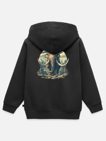 Mammuts Mammut - Kinder Premium Organic Zip Hoodie - Schwarz