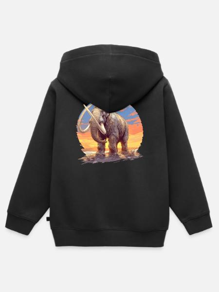 Mammuts Mammut - Kinder Premium Organic Zip Hoodie - Schwarz