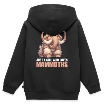 Mammuts Mammut - Kinder Premium Organic Zip Hoodie - Schwarz - Hinten - AI Model Kid Male (0cm)