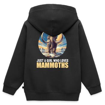Mammuts Mammut - Kinder Premium Organic Zip Hoodie - Schwarz - Hinten - AI Model Kid Male (0cm)
