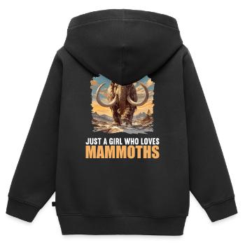 Mammuts Mammut - Kinder Premium Organic Zip Hoodie - Schwarz - Hinten - AI Model Kid Male (0cm)
