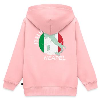 Naples - Kids Premium Organic Zip-up Hoodie - rose - Back - AI Model Kid Female (0cm)