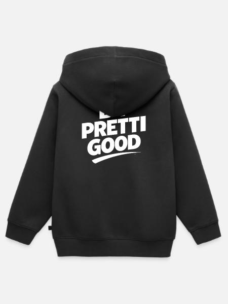 Wees Best Goed - Kinder Premium zip hoodie biologisch - zwart