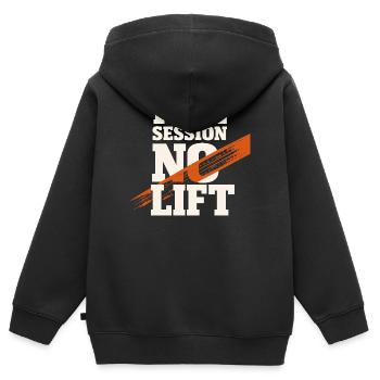 Track Day Bremsstaub Hpde Track Car Autocross - Kinder Premium Organic Zip Hoodie - Schwarz - Hinten - AI Model Kid Male (0cm)
