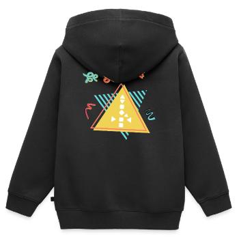 Be Yourself  - Kinder Premium Organic Zip Hoodie - Schwarz - Hinten - AI Model Kid Male (0cm)