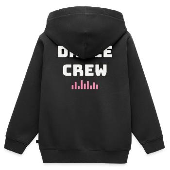 Dance Crew Dance Team Hip Hop Group Street Dance - Sweat Premium à capuche zippé enfant bio - noir - Dos - AI Model Kid Male (0cm)