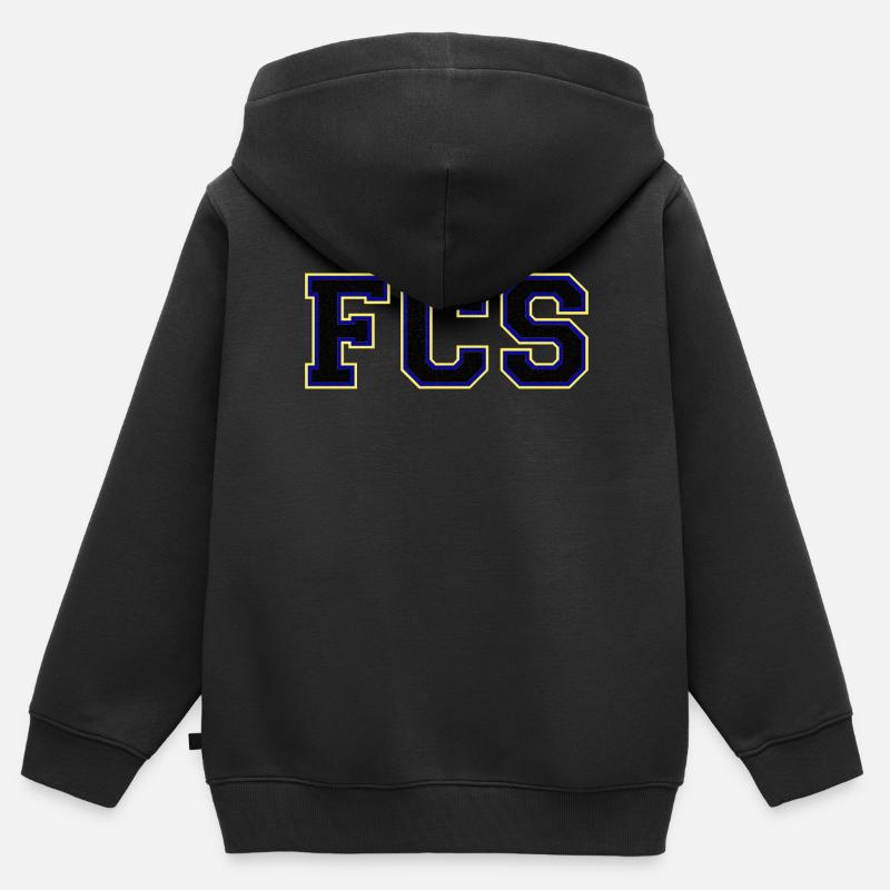 FCS - 1.FC Saarbrücken - Sweat Premium à capuche zippé enfant bio - noir