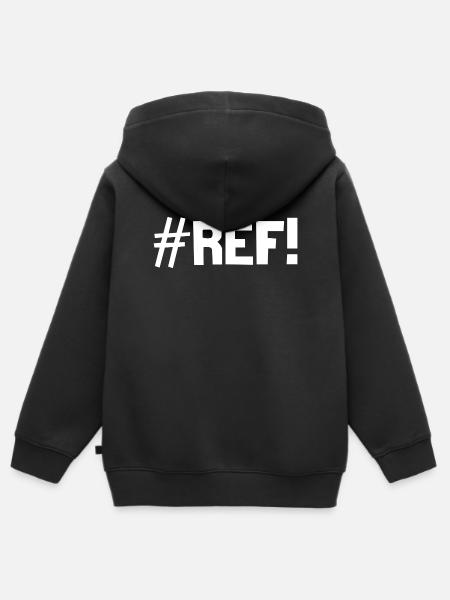 #REF ! - Sweat Premium à capuche zippé enfant bio - noir